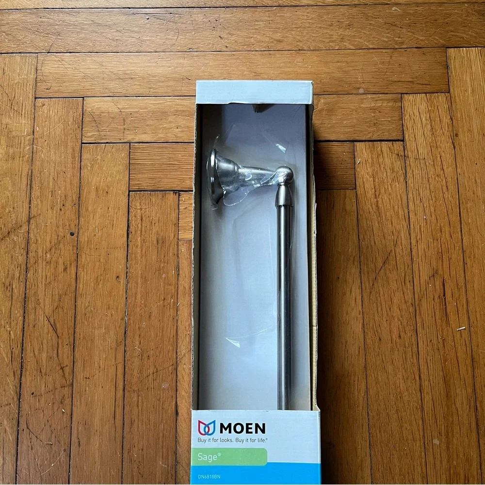 NWT Moen Sage Towel Bar 18” Brushed Nickel #DN6818BN Spot Resist Boxed